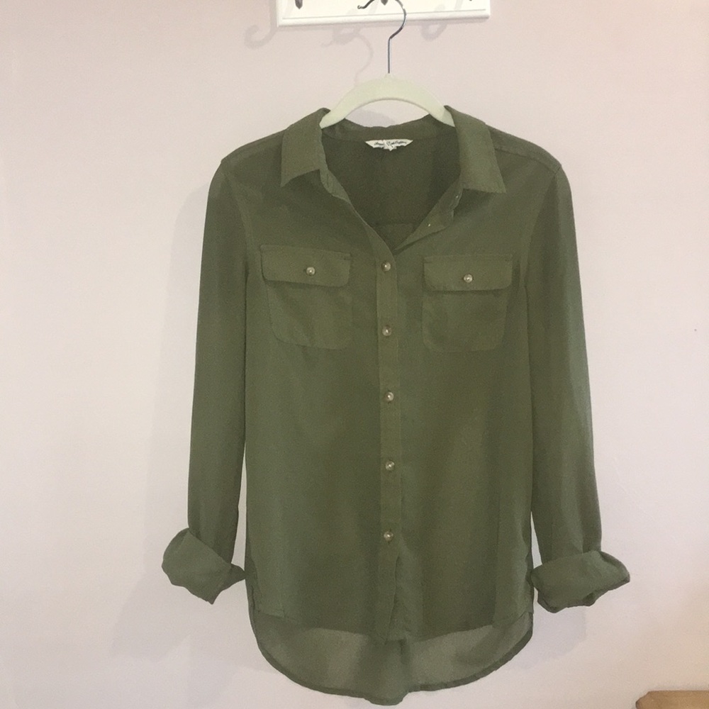 Semi sheet button down shirt
